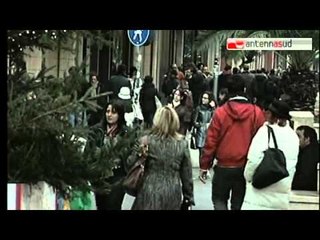 Tg Antenna Sud - Saldi flop a Bari,  magra domenica per i commercianti