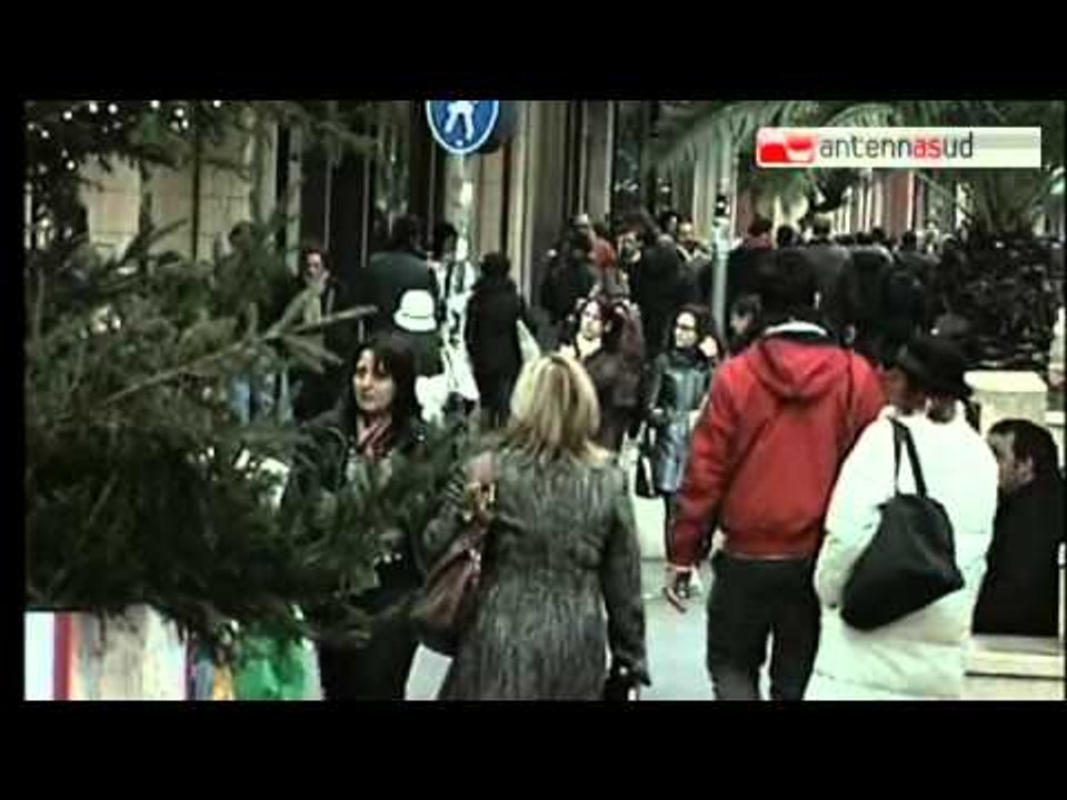 Tg Antenna Sud - Saldi flop a Bari,  magra domenica per i commercianti