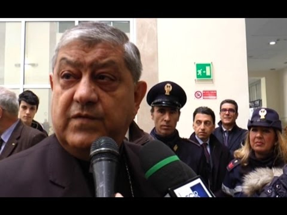 Napoli - Sepe: "Il lavoro per sottrarre i giovani alla camorra" (02.12.15)
