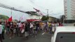 Estudantes e integrantes de movimentos sociais fazem protesto contra o aumento da tarifa dos ônibus em Vitória