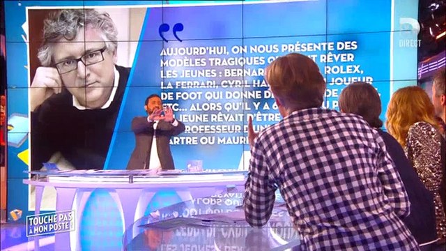 Gilles Verdez s'en prend à Michel Onfray hier soir dans Touche pas à mon poste - Regardez