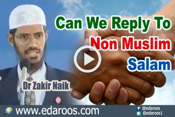 Can We Reply To Non Muslim Salam - Dr Zakir Naik