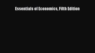 [PDF Download] Essentials of Economics Fifth Edition [Download] Full Ebook