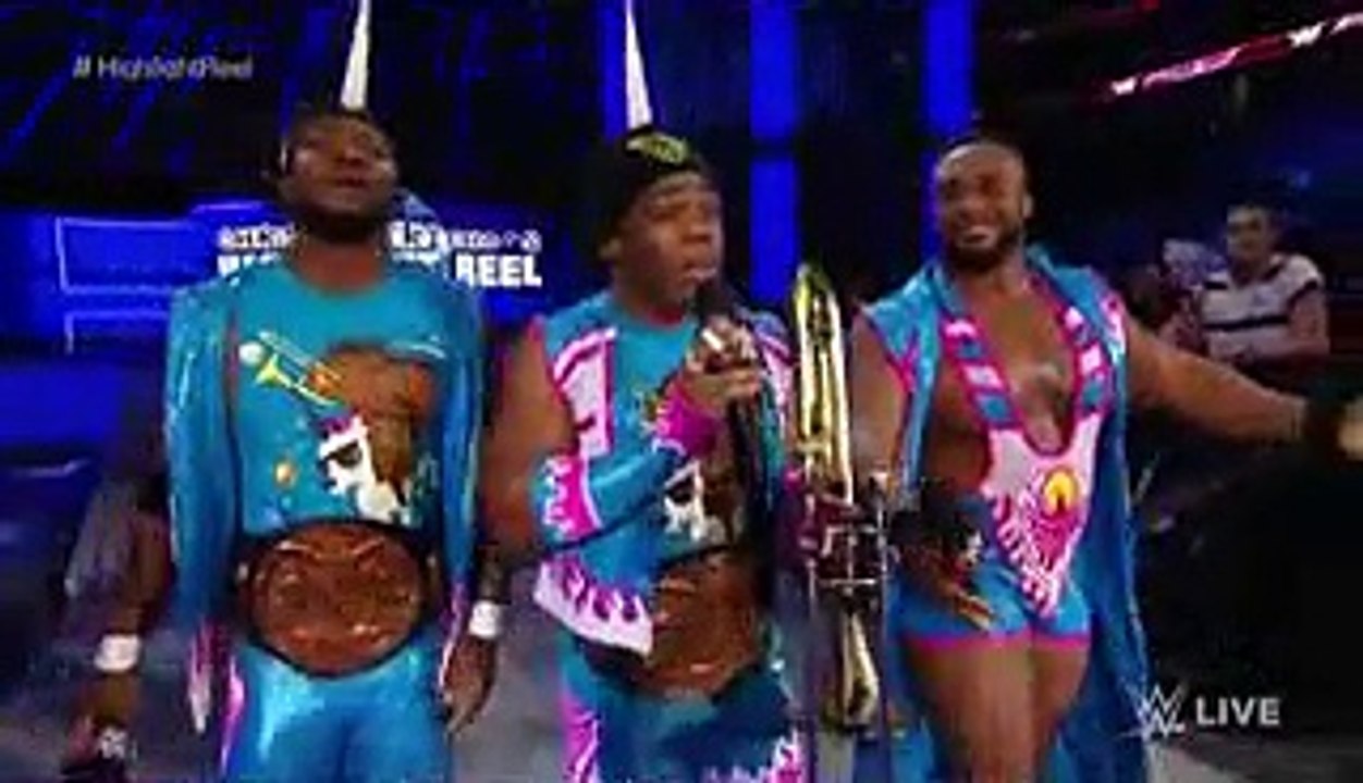 Chris Jericho invites The New Day to The Highlight Reel Raw, January 11, 2016