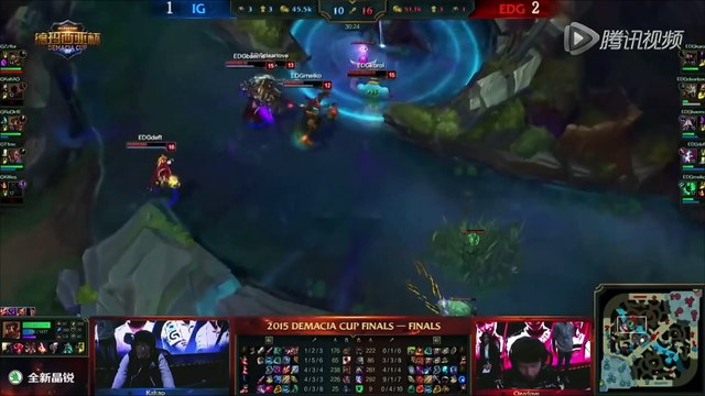 IG vs EDG TeamFight 8 Demacia Cup 2015