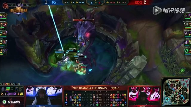 IG vs EDG TeamFight 6 Demacia Cup 2015