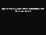 [PDF Download] Spic-and-Span!: Lillian Gilbreth's Wonder Kitchen (Great Idea Series) [Download]