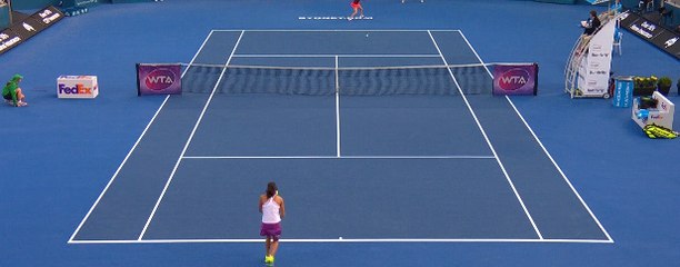 WTA Sydney - Garcia trop limitée face à Halep