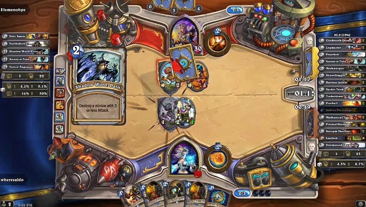 Mech Mage V Priest