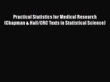 PDF Download Practical Statistics for Medical Research (Chapman & Hall/CRC Texts in Statistical