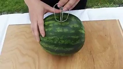 Idea to Make Juice from Watermelon