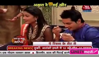 Yeh Rishta Kya Kehlata Hai 12th January 2016 Akshara Ne Banayi Khir Jisme Jasmit Ne Dala Namak