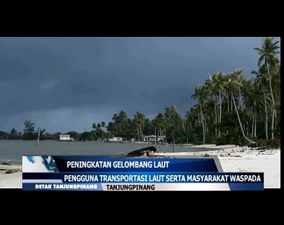 Gelombang Tinggi, Pengguna Transportasi Laut Diminta Waspada