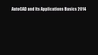 [PDF Download] AutoCAD and Its Applications Basics 2014 [PDF] Online