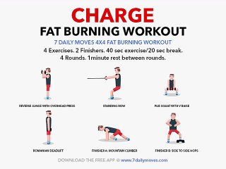 7 DAILY MOVES FAT  Burning Workout