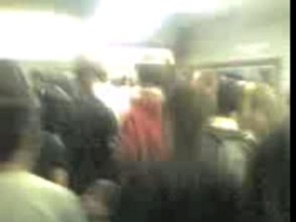 Dans les coursives du metro !