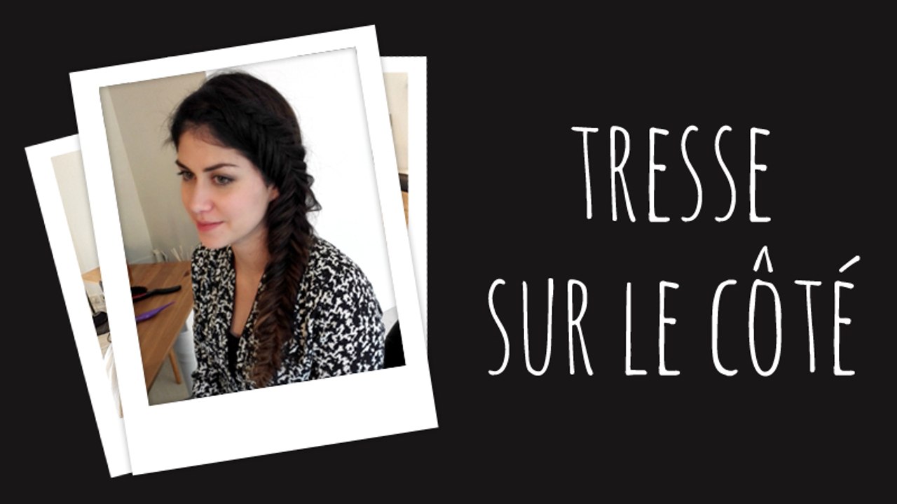 Tresse sur le côté