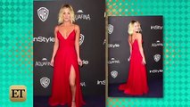 Kaley Cuoco Flaunts Some Major Cleavage in Hot Golden Globes After-Party Dress (FULL HD)