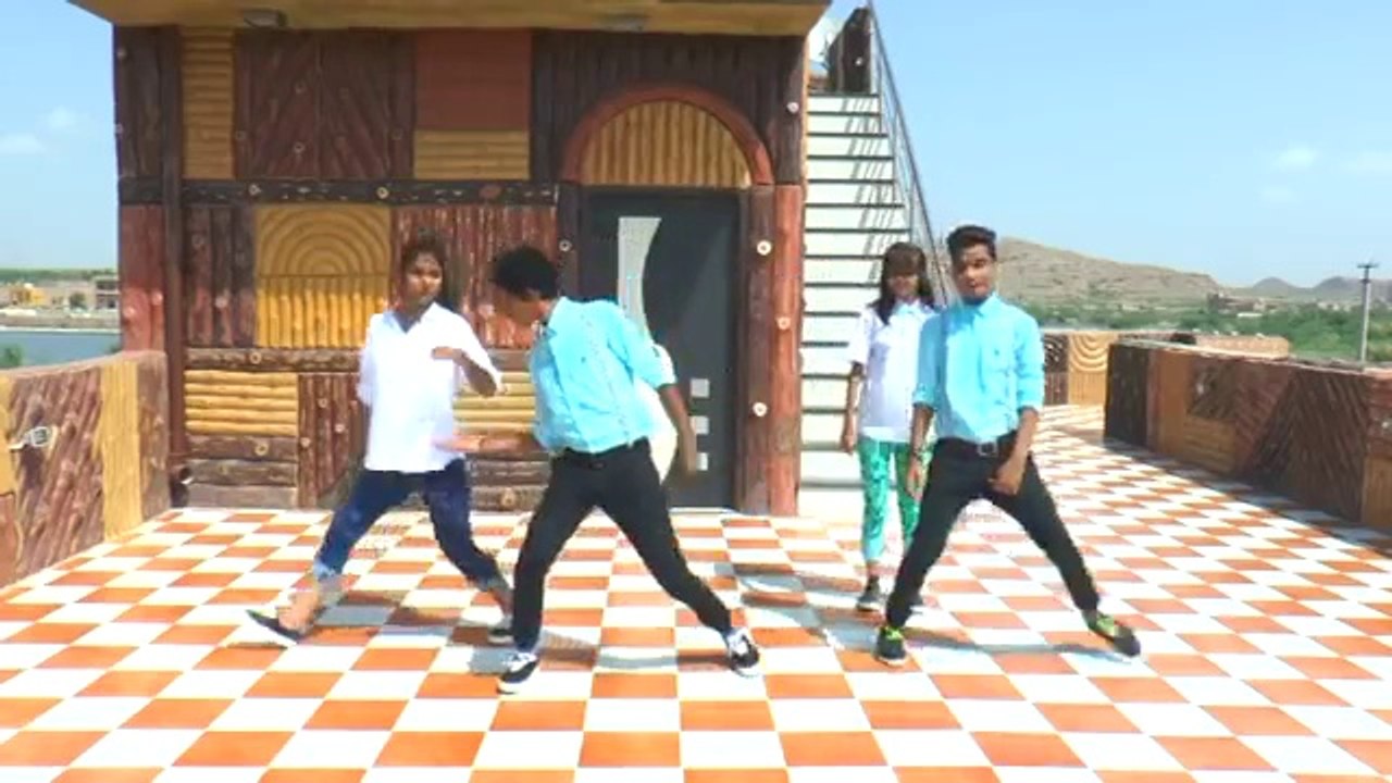 Boys and Girls Dancing on Bollywood Song Video