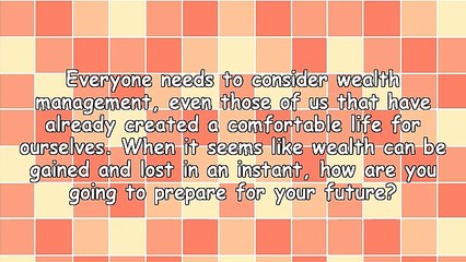 Four Wealth Management Tips for Your Future