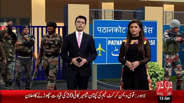 Pak-Bharat Taaluqat Ibhaam Ka Shikaar - 12-Jan-16 - 92NewsHD