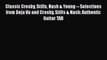 Read Classic Crosby Stills Nash & Young -- Selections from Deja Vu and Crosby Stills & Nash: