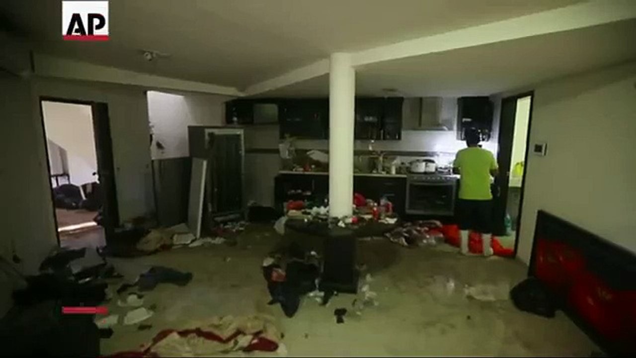 Raw- 'El Chapo' Safe House Revealed After Arrest