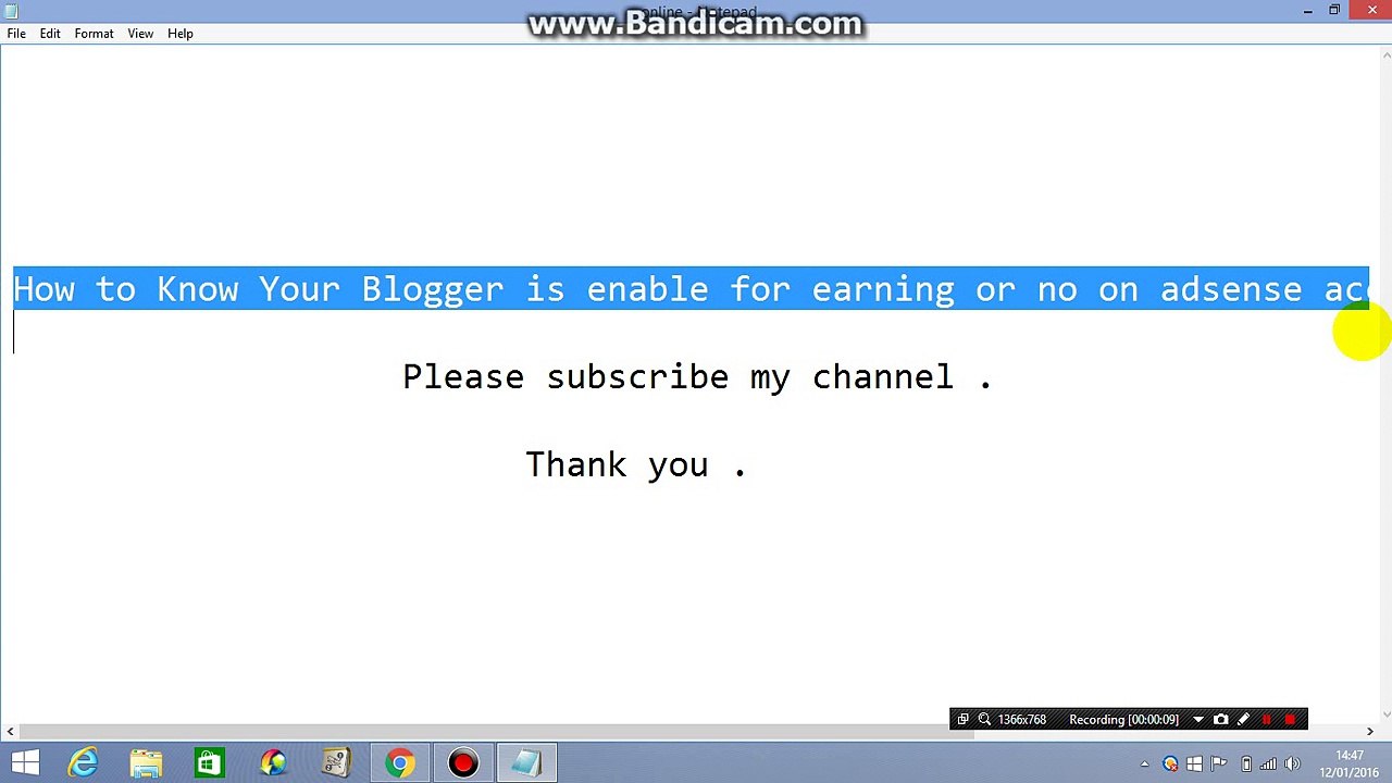 How to Know Your Blogger is enable for earning or no on adsense account