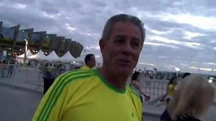 Brazil vs Germany 1 7 Crazy Fans FIFA World Cup 2014