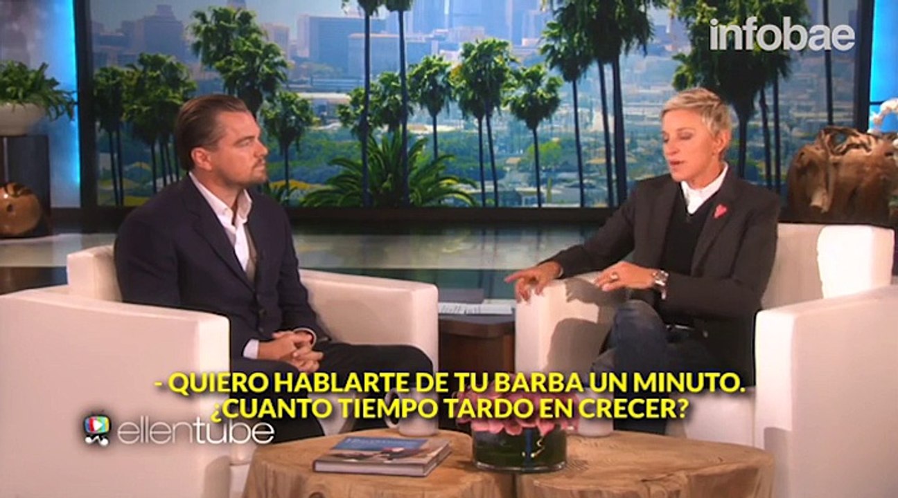 Leonardo DiCaprio reveló el secreto de su barba
