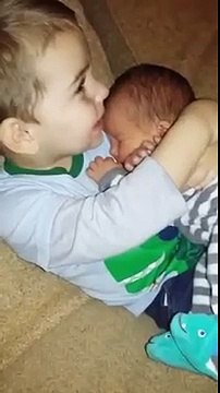 Menino ‘recusa-se’ a devolver irmão mais novo à mãe