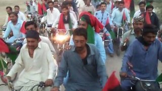 Sinjhoro: PPP Motor Bike Election Rally For Municipal Committee Sinjhoro 2015 ( Video 03)