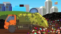 Garbage Truck | Dump Yard | Crusher Machine | Smashing Toys For Toddlers