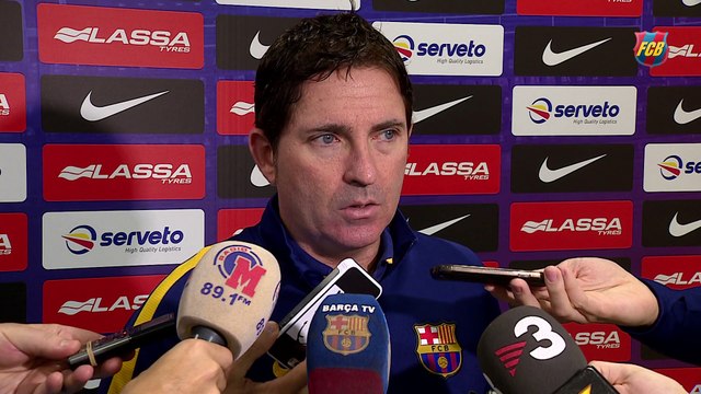 Xavi Pascual y Doellman previa FCB Lassa-CSKA