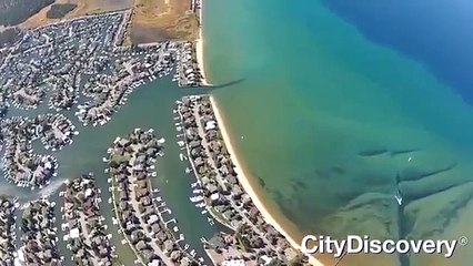 Du lịch Mỹ - Hồ Tahoe nhìn từ trên cao