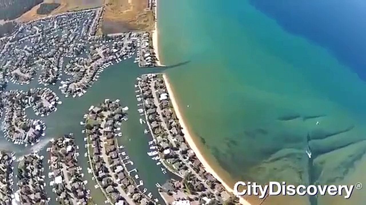 Du lịch Mỹ - Hồ Tahoe nhìn từ trên cao