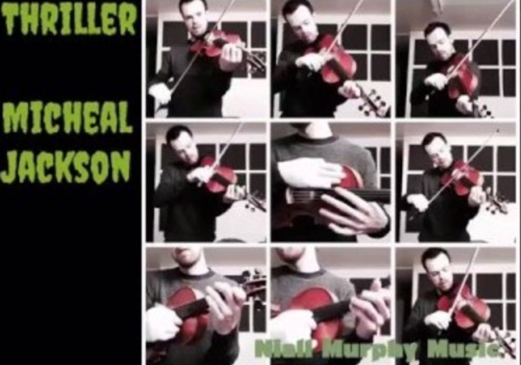 Fiddle Player Recreates Micheal Jackson's Thriller