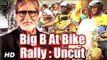 Amitabh Bachchan Flags Off Tiger Conservation Bike Rally | Event Uncut