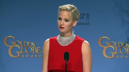 Jennifer Lawrence Slams Reporter At Golden Globes For Looking At His Phone