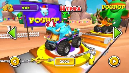 Canavar Kamyon Çizgi Film,Oyun Beast Monster Trucks