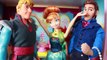 Frozen Fever Annas Birthday Party P2 Queen Elsa Sick Olaf Kristoff Hans Barbie Parody Toy