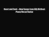 Read Heart and Soul -- New Songs from Ally McBeal: Piano/Vocal/Guitar Ebook Free