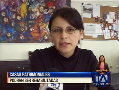Casas patrimoniales de Quito podrán ser rehabilitadas