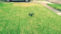 Un premier vol avec son drone peu concluant.