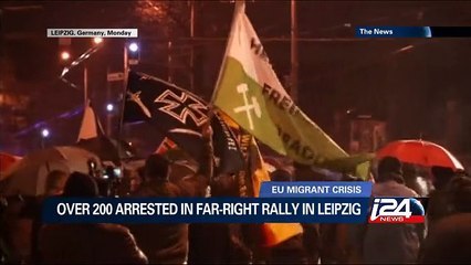 Over 200 arrested in far-right rally in Leipzig