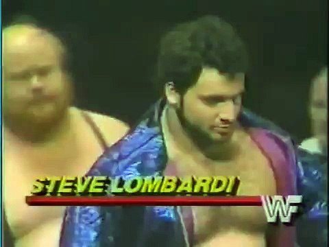 Ricky Steamboat & King Tonga in action Championship Wrestling Feb 15th, 1986