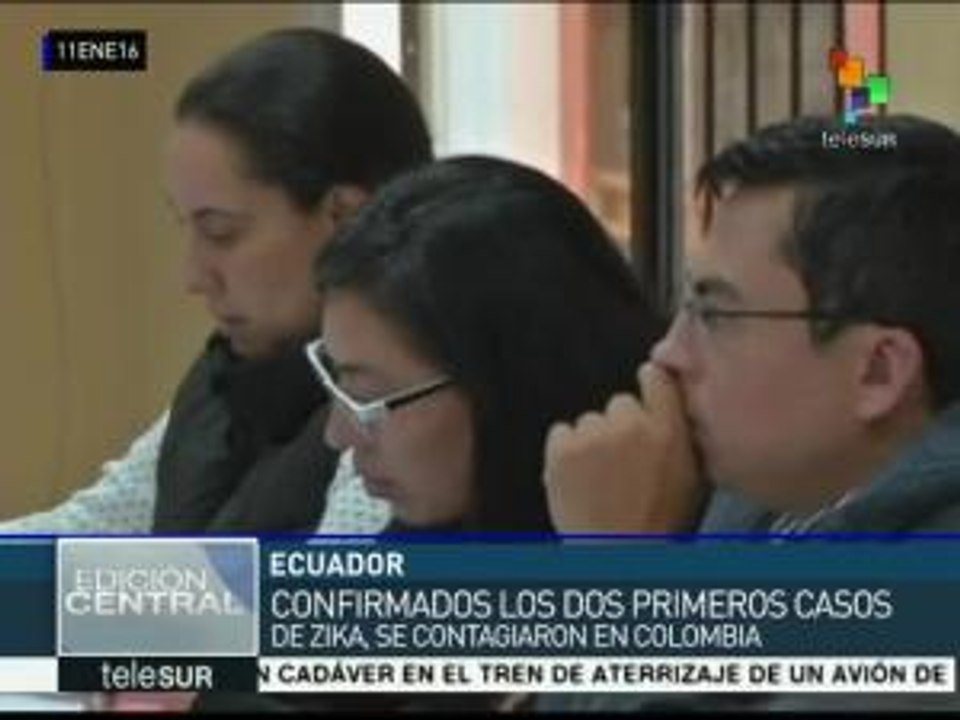 Ecuador confirma los 2 primeros casos de zika por contagio en Colombia