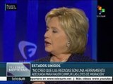 EE.UU.: Hillary Clinton cuestiona las redadas contra migrantes
