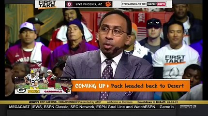 ESPN First Take Today 1/11/16 Where Would Be a Better Fit For RG İ Arizona or Dallas ?