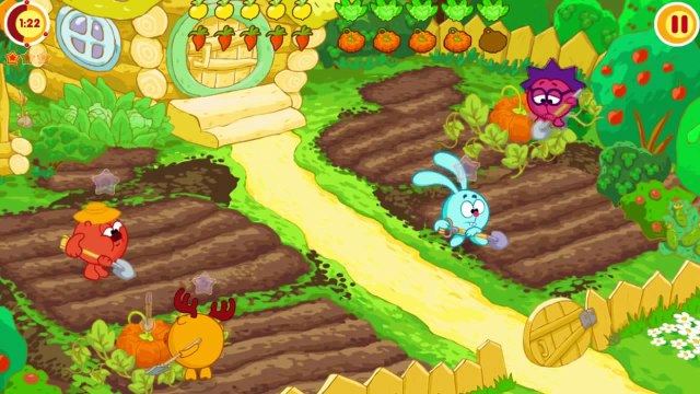 СМЕШАРИКИ - КУЛИНАРИЯ. ПОЛНОЕ ПРОХОЖДЕНИЕ игры!